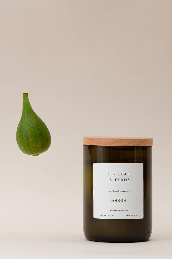 MÆGEN Fig Leaf & Fern Orchard Candle - The Mercantile London