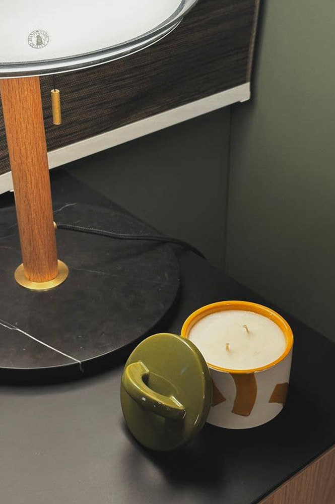 MÆGEN Pablo Pots Pomelo & Sage Candle - The Mercantile London