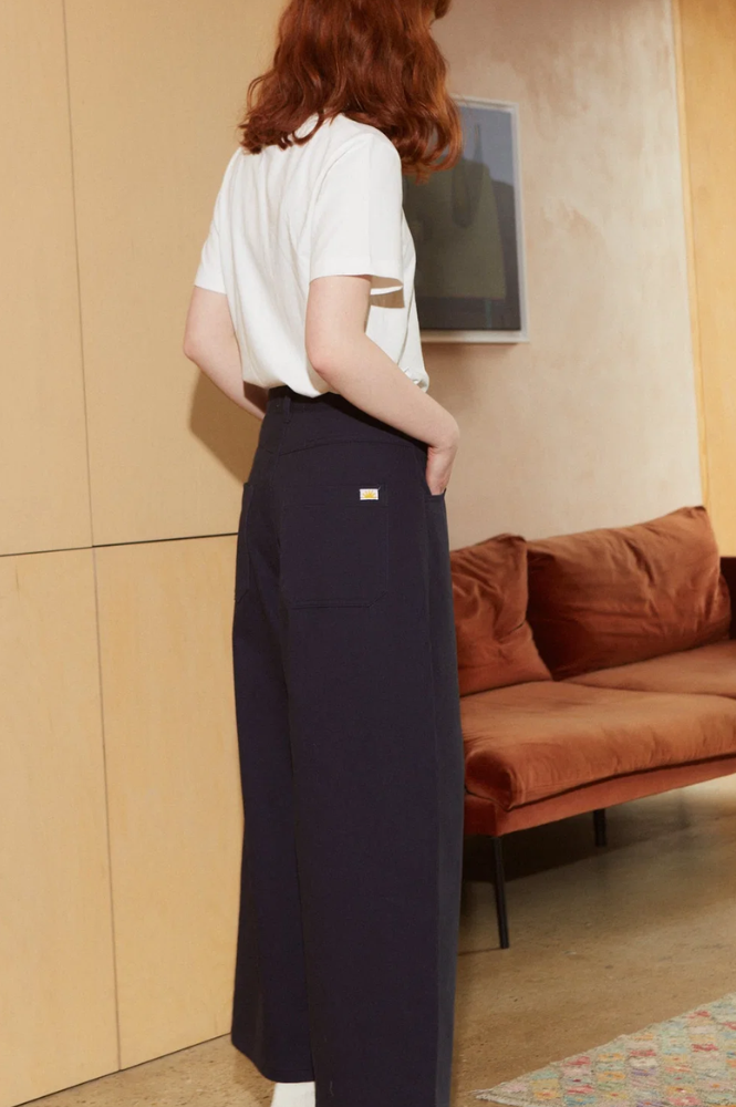 L.F. Markey Mason Navy Trousers