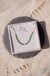 MAAS Emerald Seren Necklace - The Mercantile London