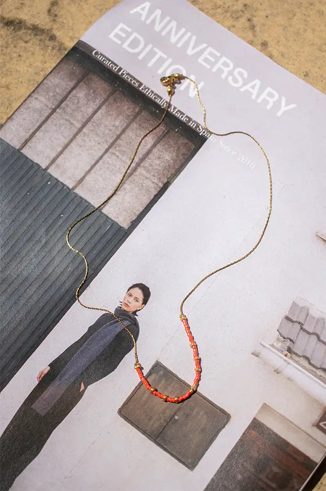 MAAS Orange Seren Necklace