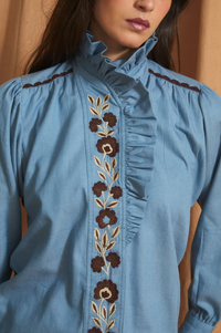 Sophie + Lucie Mabel Denim Blouse