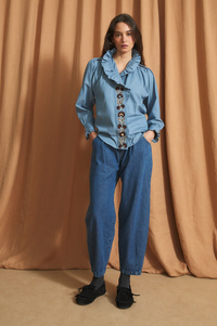 Sophie + Lucie Mabel Denim Blouse