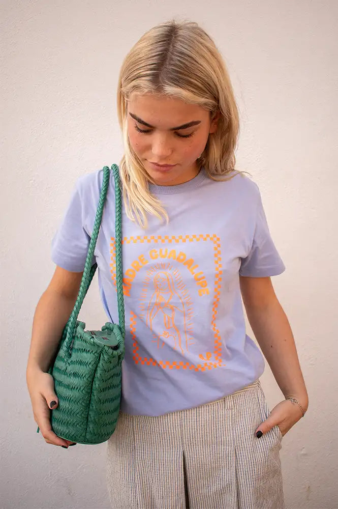 A.P Madre Guadalupe Mauve T-Shirt - The Mercantile London