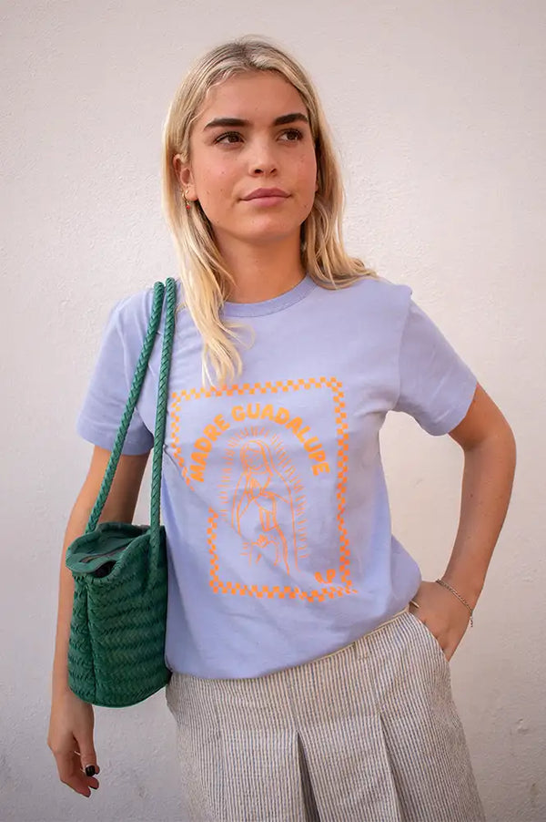 A.P Madre Guadalupe Mauve T-Shirt - The Mercantile London