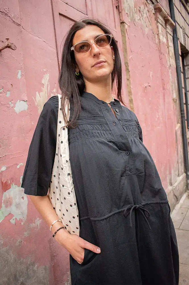Second Female Maise Black Dress - The Mercantile London