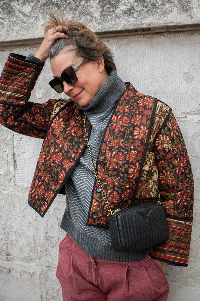 Maison Hotel Isabelle Autumn Leaves Jacket - The Mercantile London