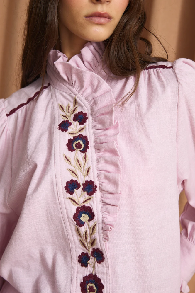 Sophie + Lucie Mabel Malva Blouse - The Mercantile London