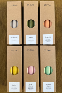 St. Eval Olive Dinner Candles - The Mercantile London