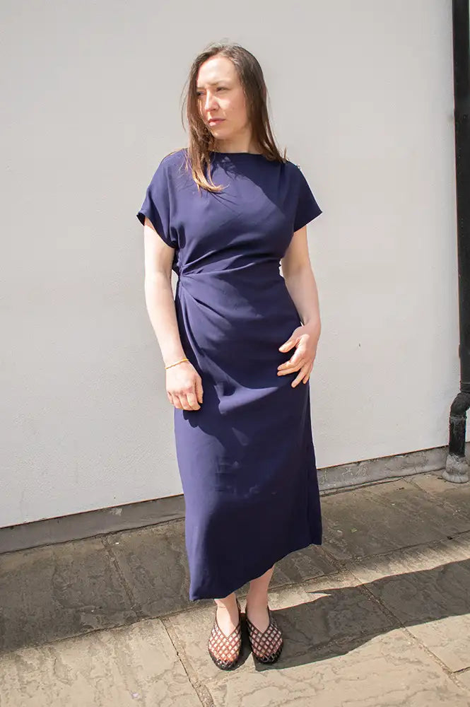 An'ge Malixa Marine Dress - The Mercantile London