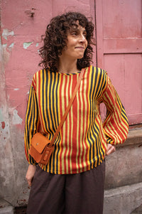 L.F. Markey Beyer Painters Stripe Top