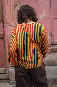 L.F. Markey Beyer Painters Stripe Top