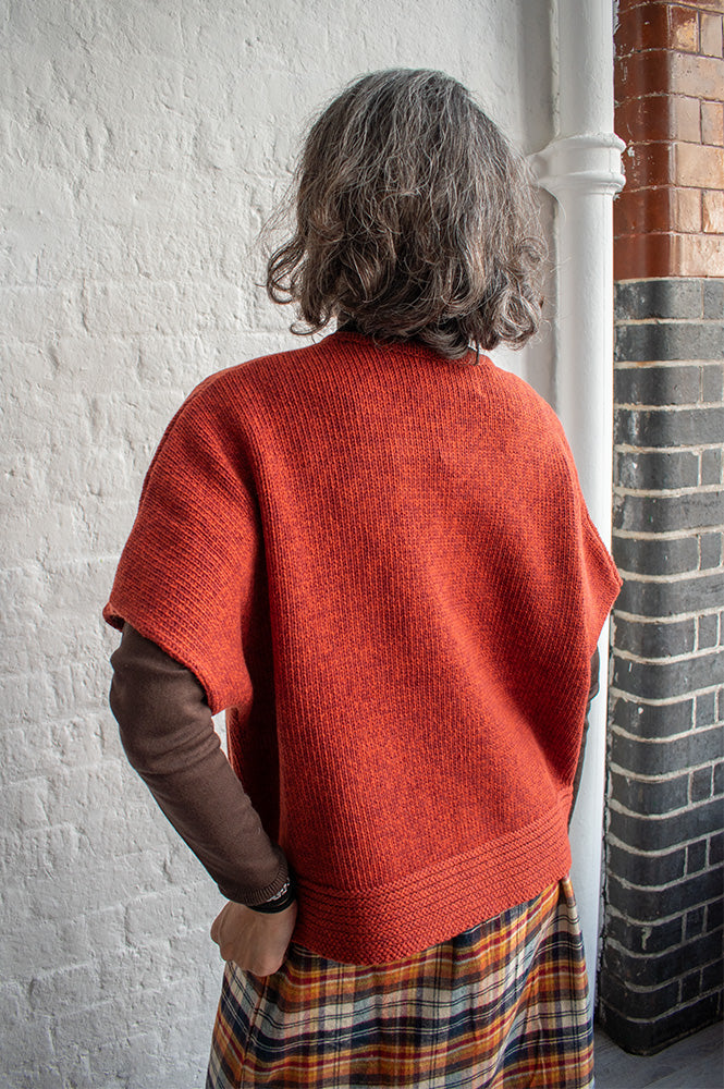 L.F. Markey Grayson Rust Knitted Top - The Mercantile London