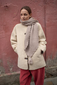 Yerse Marnie Ecru Coat - The Mercantile London