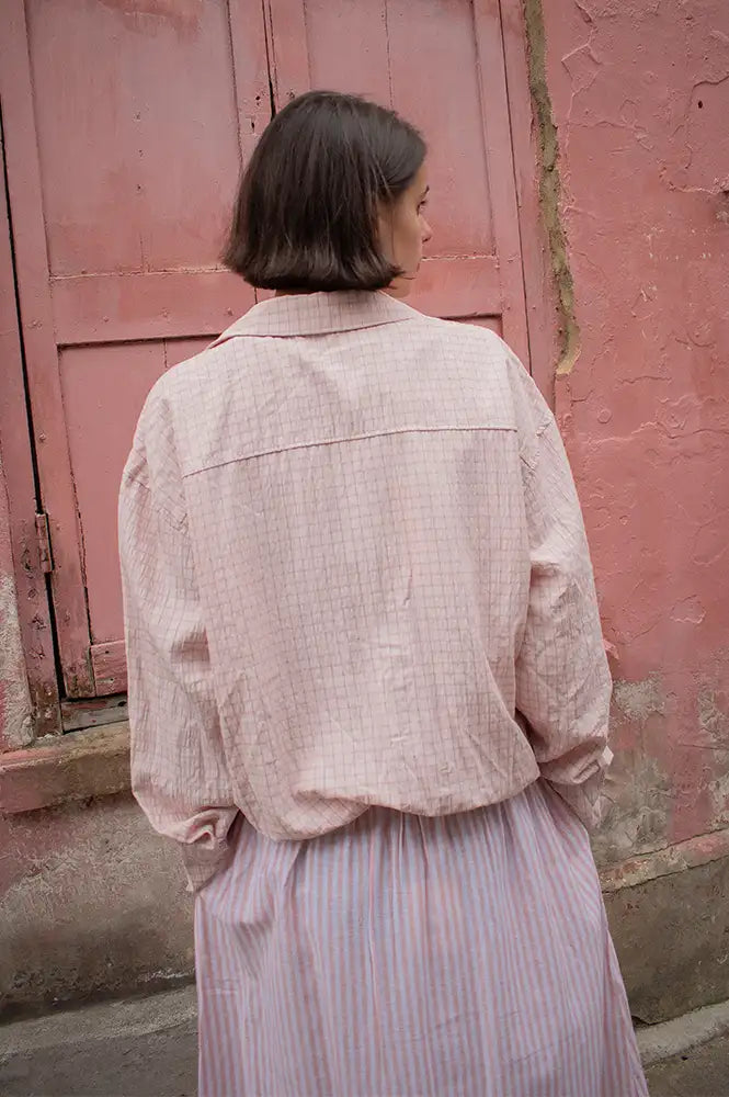 Marta Laerke Baby Pink Shirt - The Mercantile London