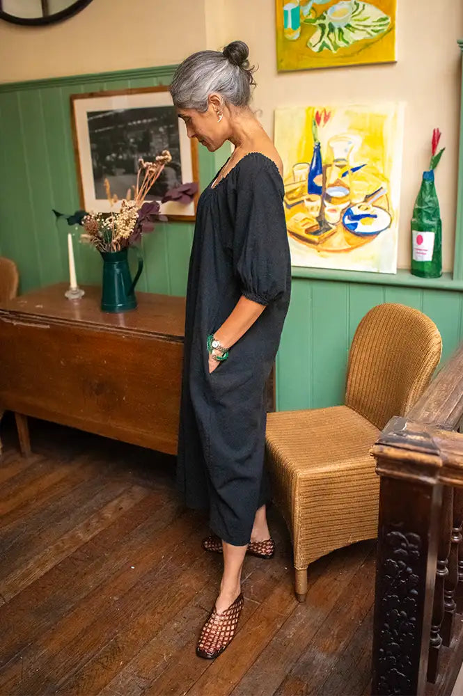 Marta Valina Black Dress