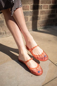 Jellybee Mary Jane Red Jelly Shoes - The Mercantile London