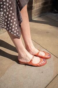 Jellybee Mary Jane Red Jelly Shoes - The Mercantile London