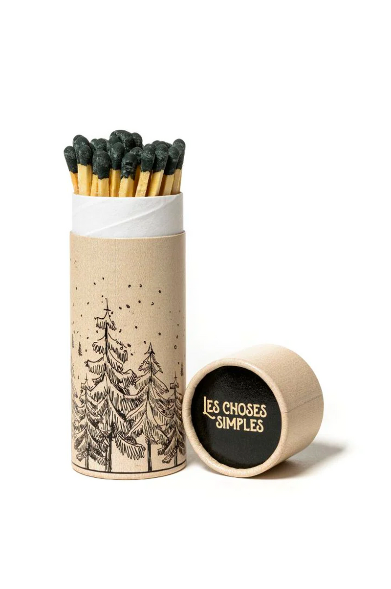 Les Choses Simples Christmas Tree Long Candle Matches - The Mercantile London