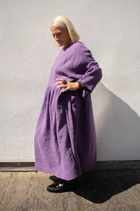 April Meets October Jacaranda Picnic Dress