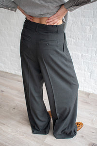 Petite Mendigote Paros Charcoal Trousers - The Mercantile London