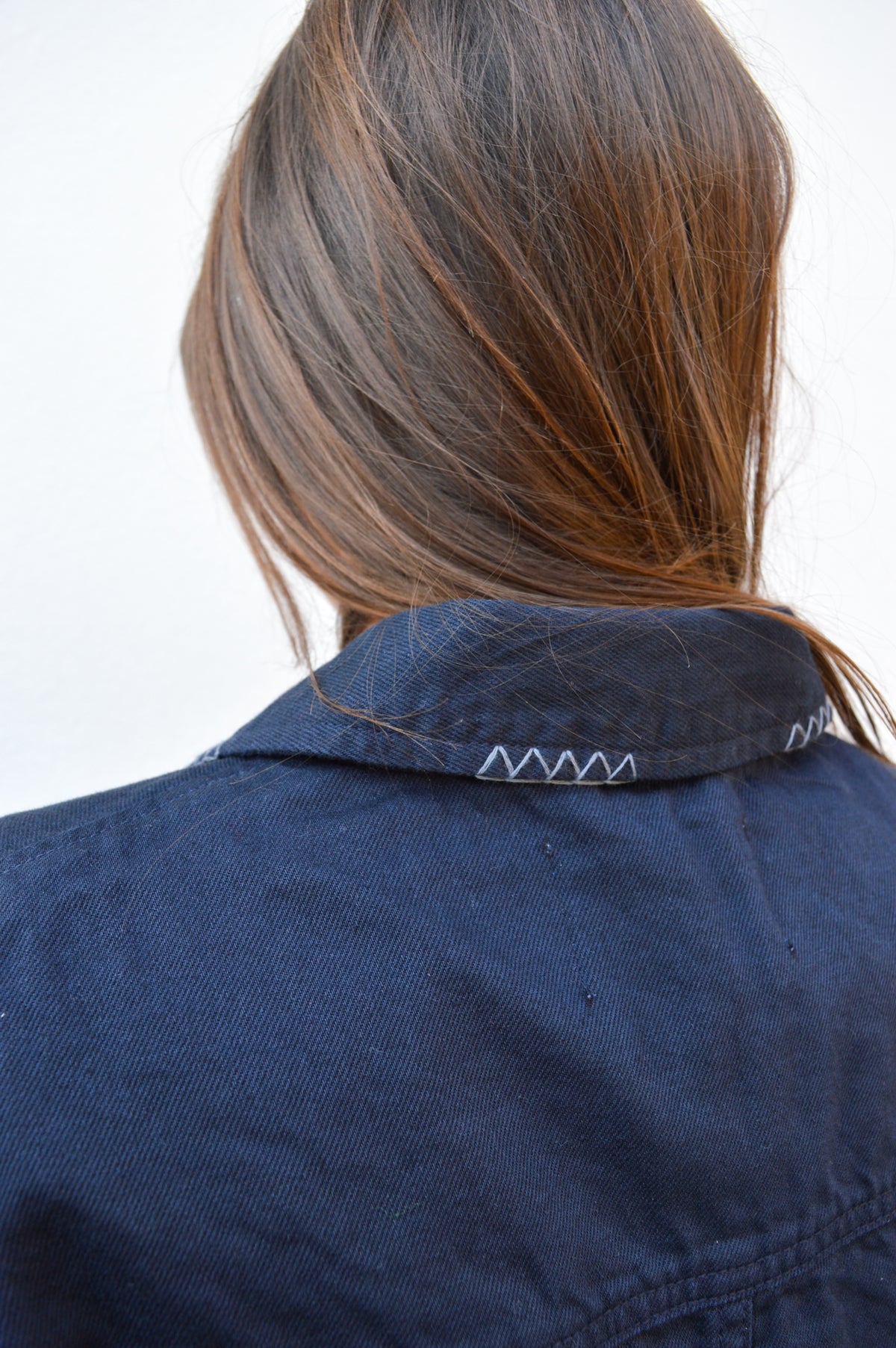 Wax Mews Twill Navy Jacket - The Mercantile London