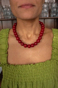 By-Bar Micky Burgundy Crush Necklace