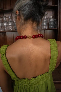 By-Bar Micky Burgundy Crush Necklace