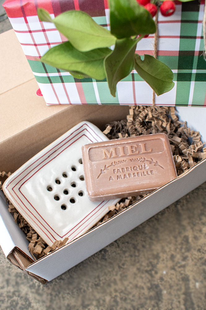 Honey Soap Dish Gift Box