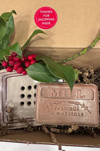 Honey Soap Dish Gift Box