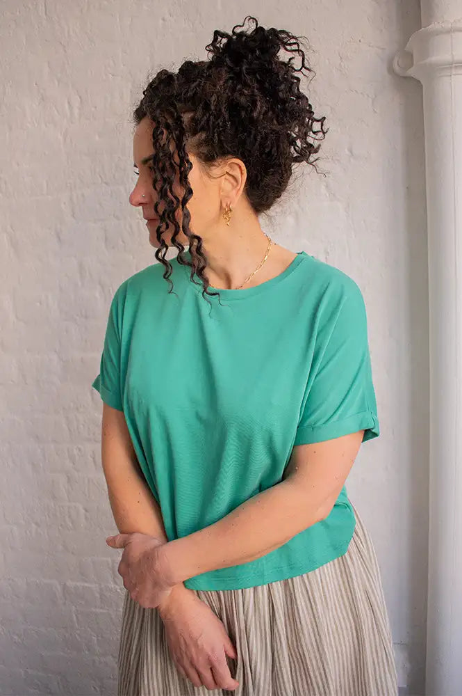 Grace & Mila Parma Green T-Shirt - The Mercantile London