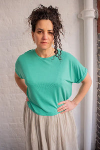 Grace & Mila Parma Green T-Shirt - The Mercantile London
