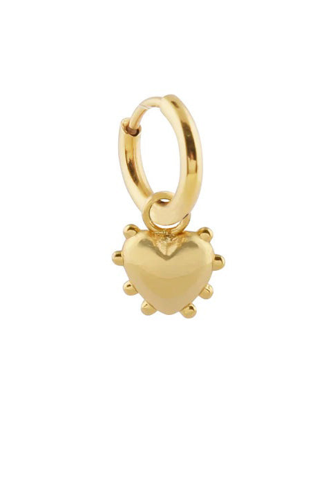 Sandralexandra Single Mini Milagros Heart Earring - The Mercantile London