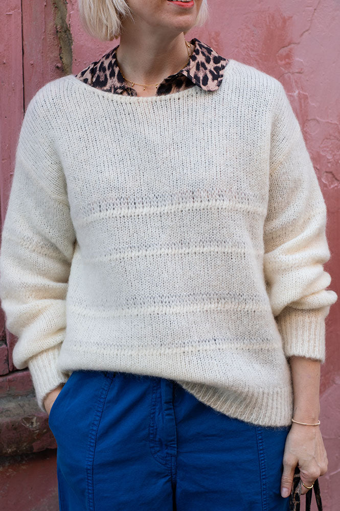 Maison Anje Beryton Uni Milk Pulllover - The Mercantile London