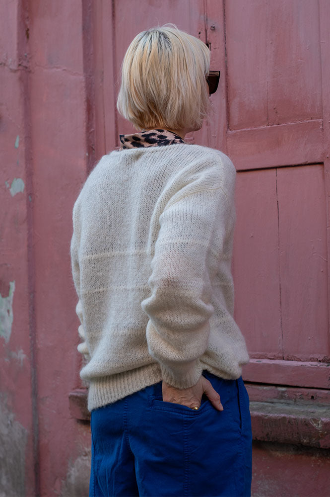 Maison Anje Beryton Uni Milk Pulllover - The Mercantile London