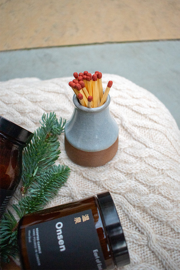 Milk Bottle Eggshell Match Striker - The Mercantile London