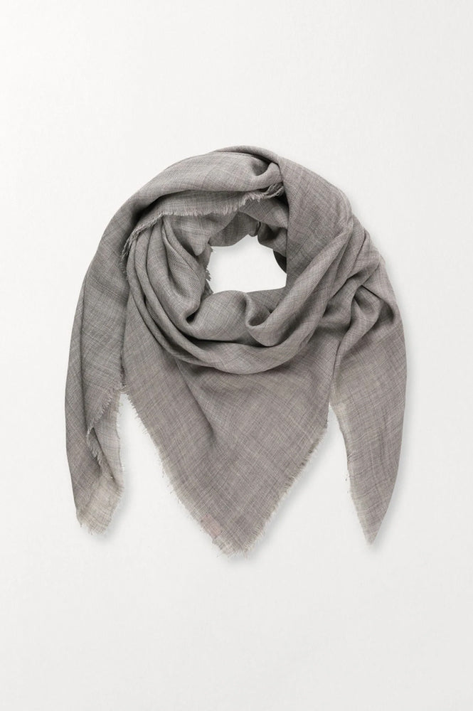 Beck Söndergaard Dark Grey Melange Mill Scarf - The Mercantile London