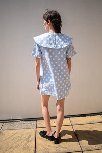 Daphne Lulu Sailor Polka Dot Dress