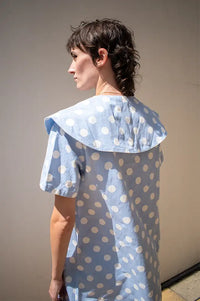 Daphne Lulu Sailor Polka Dot Dress