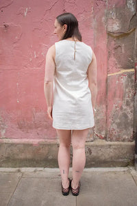 Garance Carla White Mini Dress - The Mercantile London