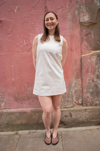 Garance Carla White Mini Dress - The Mercantile London