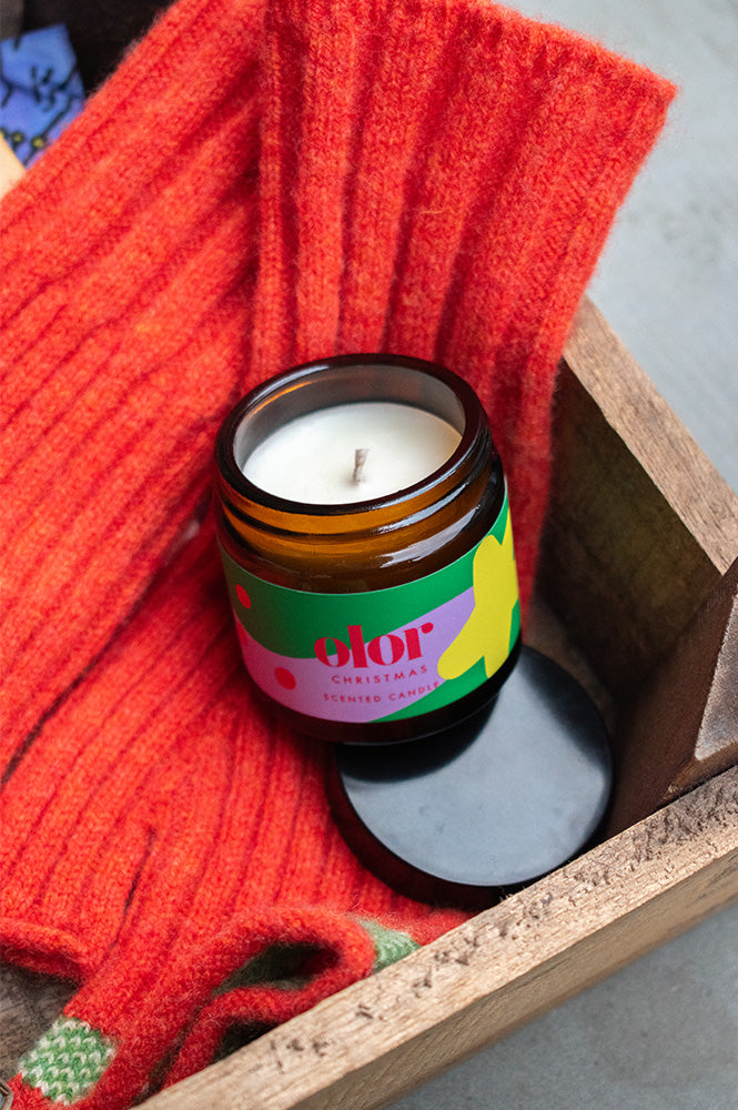 Olor Christmas Mini Jar Candle - The Mercantile London