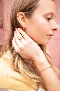 and danu Sand Red Bracelet - The Mercantile London