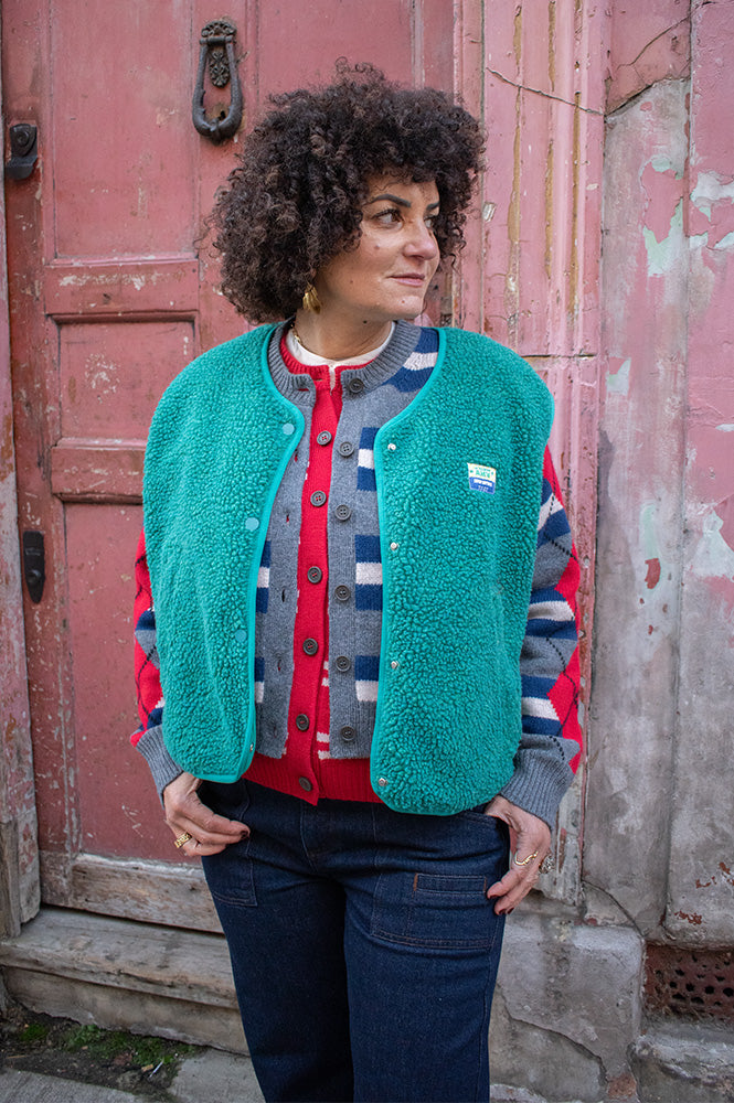 American Vintage Hoktown Menthol Sleeveless Jacket