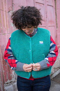 American Vintage Hoktown Menthol Sleeveless Jacket