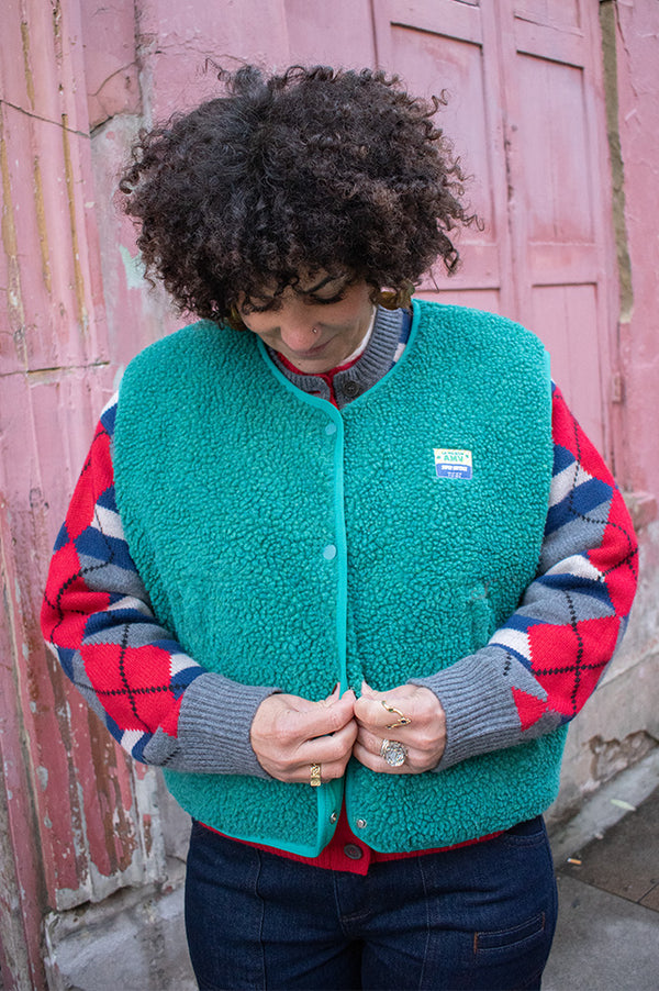 American Vintage Hoktown Menthol Sleeveless Jacket