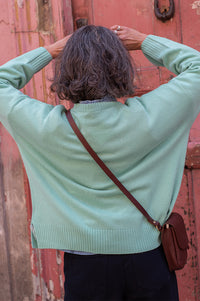 Cash CA Spearmint Crew Neck Jumper - The Mercantile London