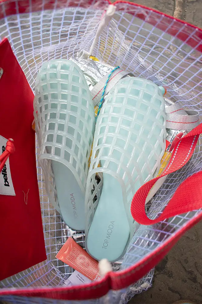 Cocci Maggie Mint Jelly Shoe - The Mercantile London