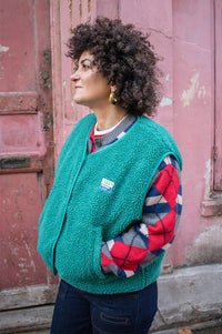 American Vintage Hoktown Menthol Sleeveless Jacket