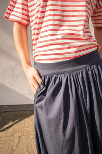 Minus Oline Navy Skirt - The Mercantile London